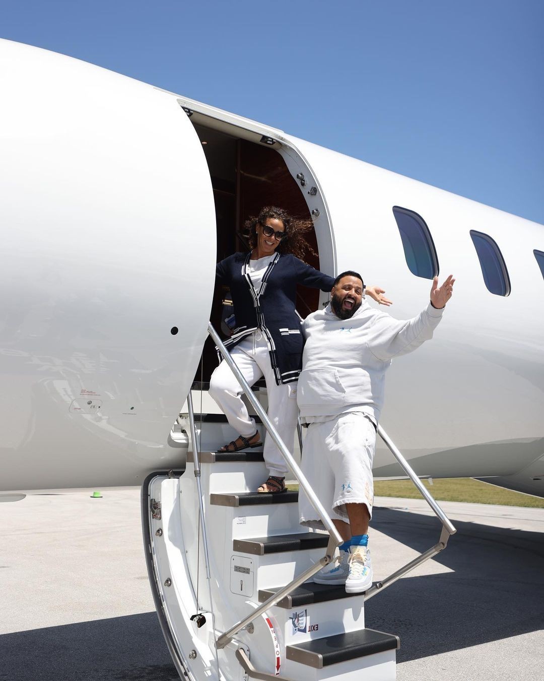 DJ Khaled Promises to Buy a Global 7500 "One Day," Flies With Fat Joe to  Hollywood - autoevolution