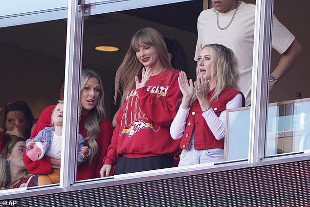 Pop superstar Taylor has attended six of Travis' Kansas City Chiefs games already this season