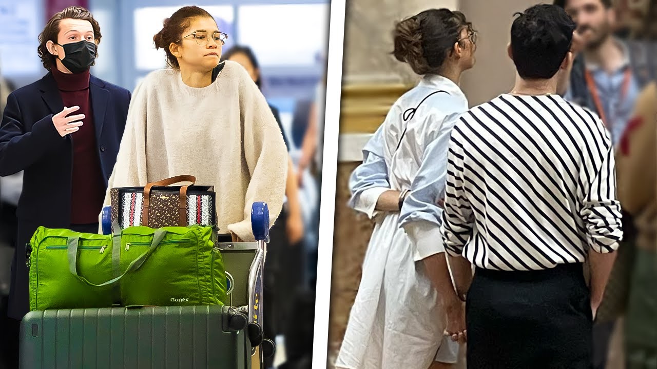 Tom Holland & Zendaya Leave New York For Romantic Get-Away In Paris -  YouTube