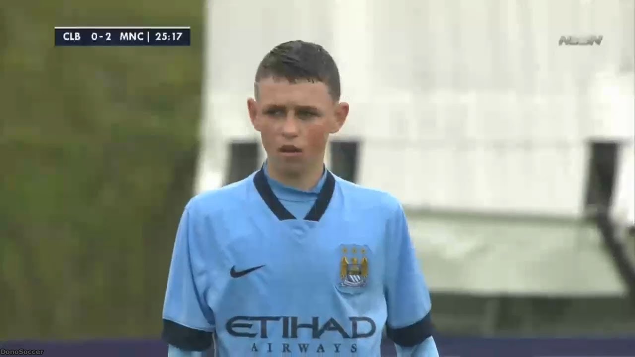 Phil Foden vs Club Brugge U16 Friendly (May 2, 2015) - YouTube