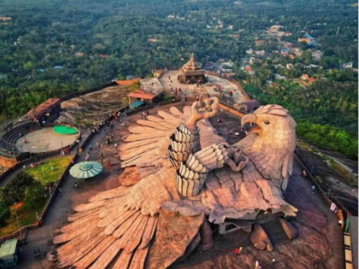 Reasons why you should visit Jatayu Earth Center, world's largest bird  sculpture, Kerala - Times of India Travel