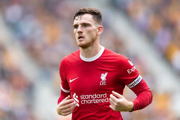 Andy Robertson is nearing a return to full fitness after suffering a shoulder injury in October