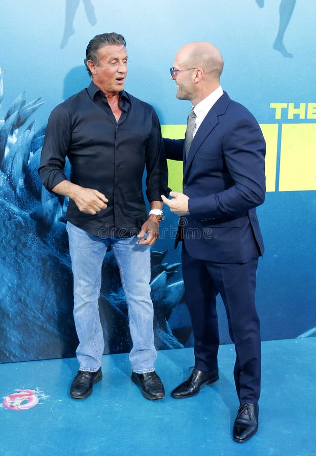 Sylvester Stallone and Jason Statham Editorial Stock Photo - Image of  talent, success: 123418713