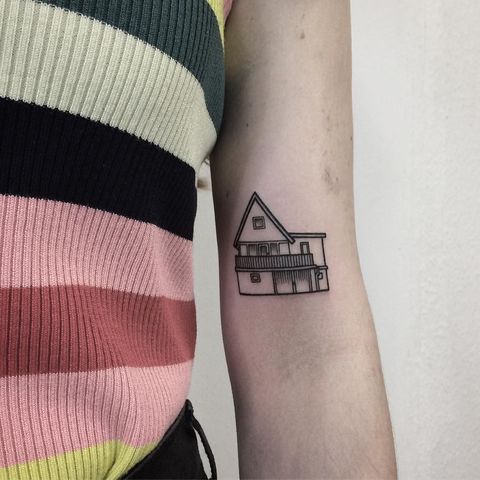 house tattoo