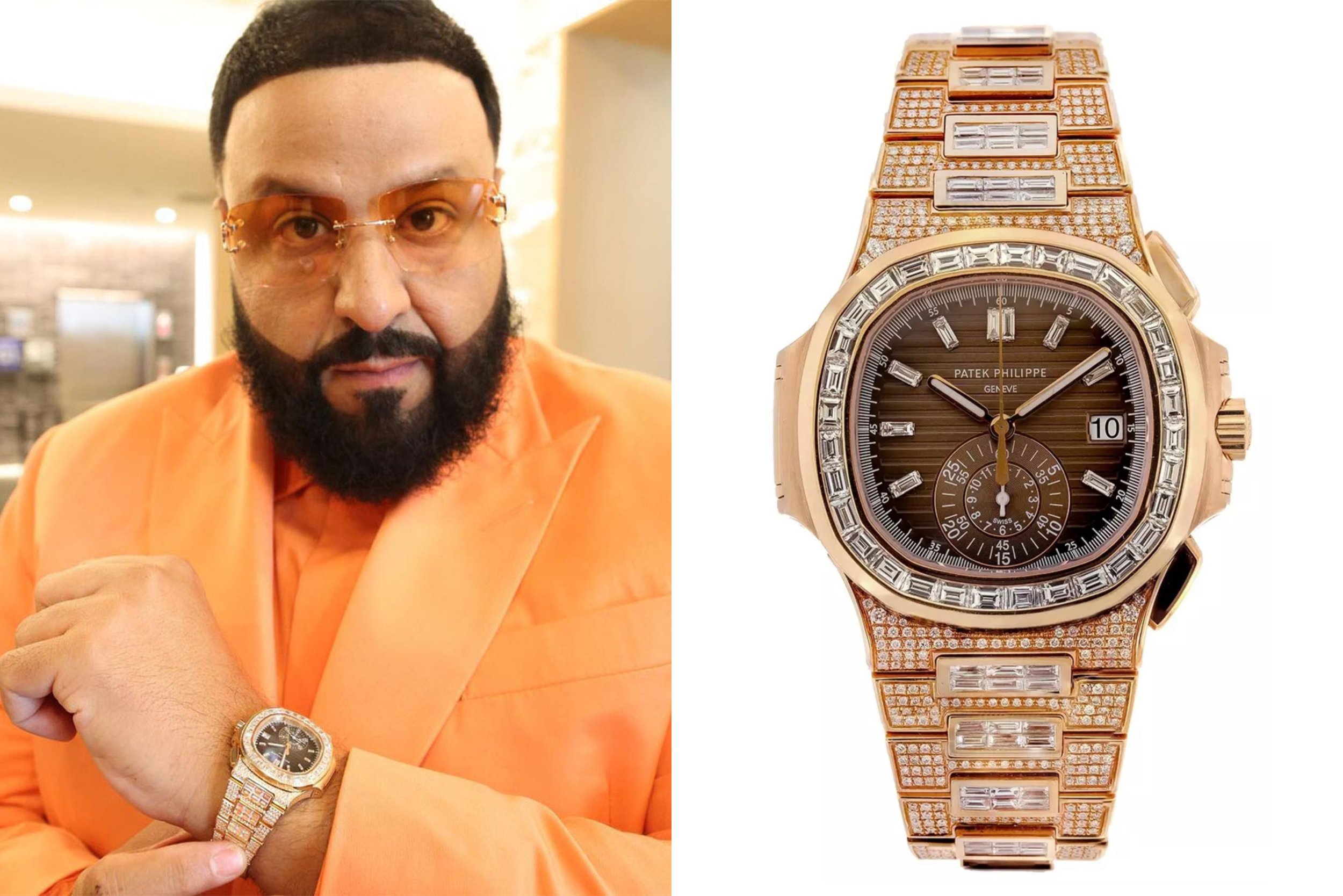 DJ Khaled’s Patek Philippe Nautilus chronograph 5980/1400R