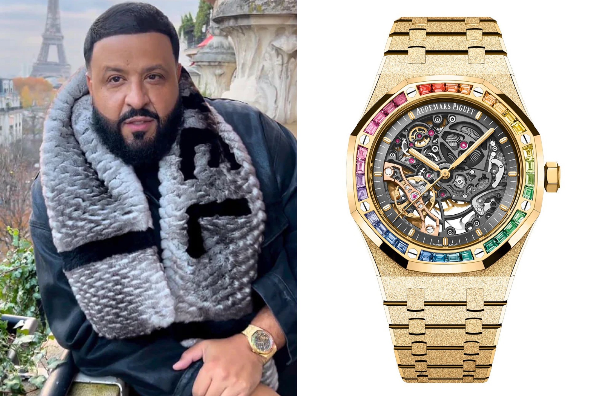 DJ Khaled’s Audemars Piguet Royal Oak Frosted Gold 15412BA