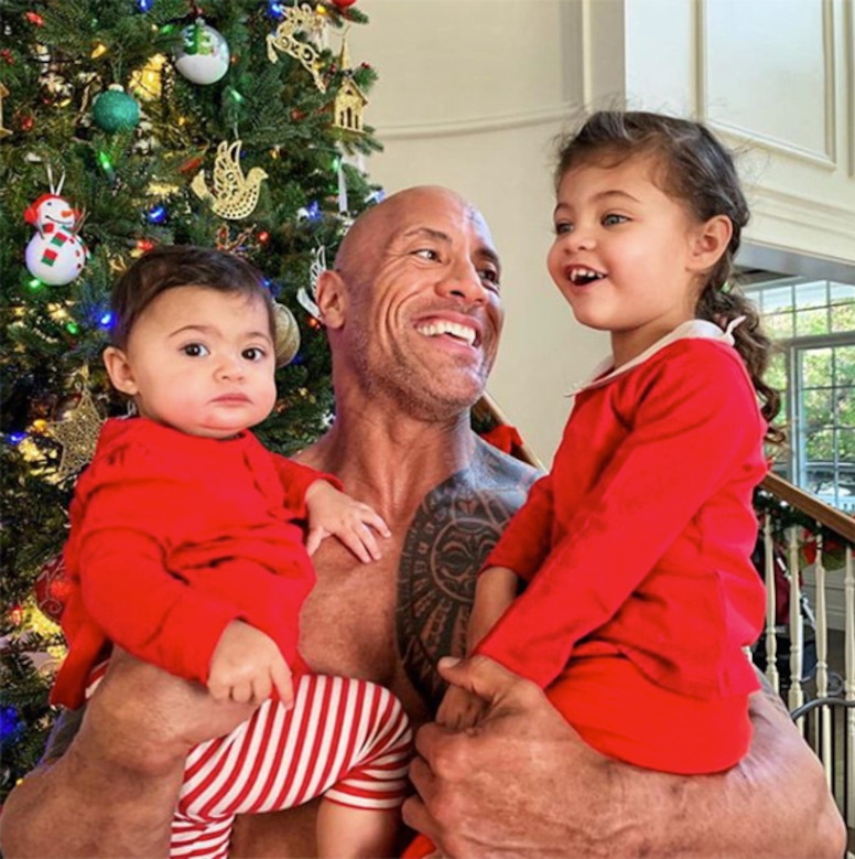 Photos from Dwayne Johnson's Cutest Family Photos