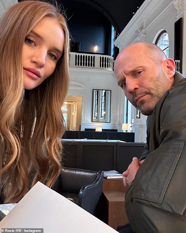 Rosie Huntington-Whiteley shares rare snaps with her fiancé Jason Statham  on a road trip | Daily Mail Online