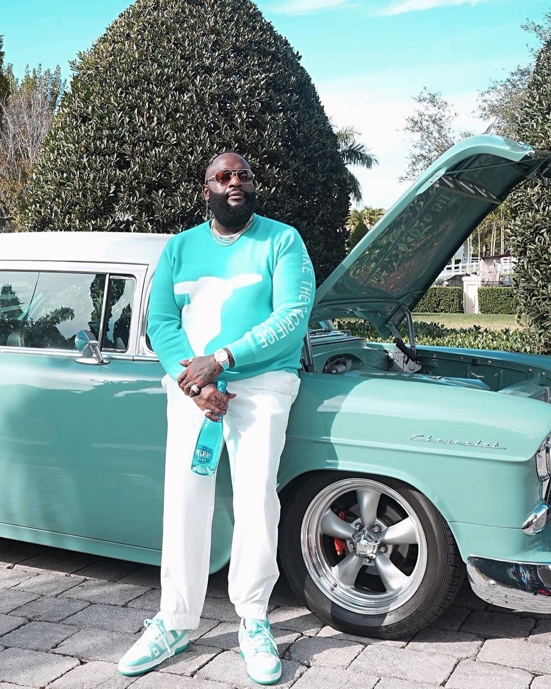 Rick Ross Turns 46, Celebrates His Birthday with Another Chevrolet Bel Air,  Naturally - autoevolution