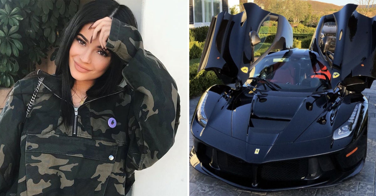 Kylie Jenner Got a Ferrari LaFerrari From Travis Scott | Teen Vogue