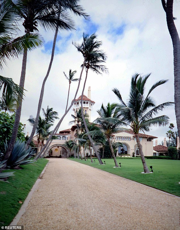 Denial: 'Contrary to media reports and rumors, Sylvester Stallone is officially not a member of the Mar-a-Lago Club,' his rep said. 'He did not join the organization, he did not pay initiation dues Mar-a-Lago in Palm Beach (seen above)