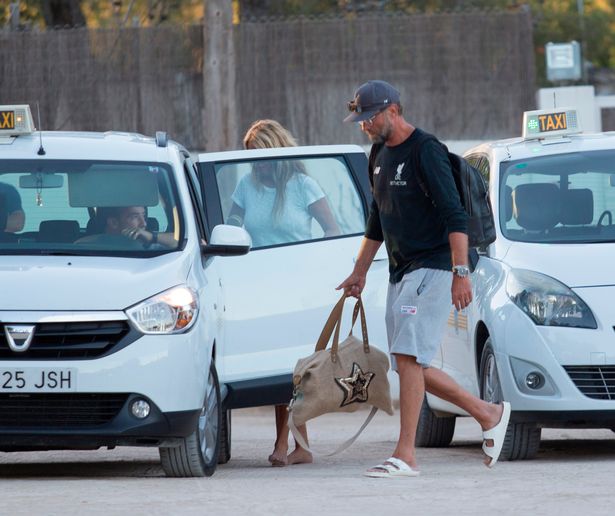 Jurgen Klopp took his Liverpool gear to wear on holiday