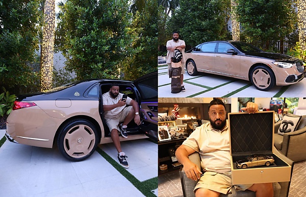 DJ Khaled Takes His Mercedes-Maybach Virgil Abloh Edition, 43% OFF