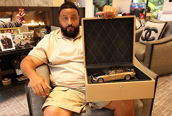 DJ Khaled Joins The 'Mercedes-Maybach S-Class S680 By Virgil Abloh' Club