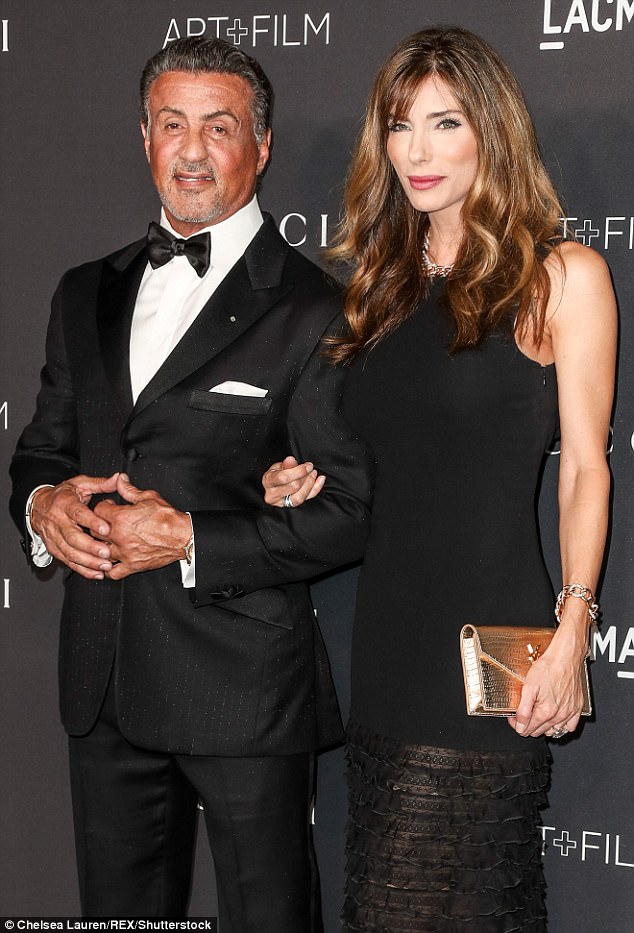 Third time's the charm! The movie star made Jennifer Flavin (pictured together in Los Angeles in October 2016) his third wife and they have been happily married since 1997