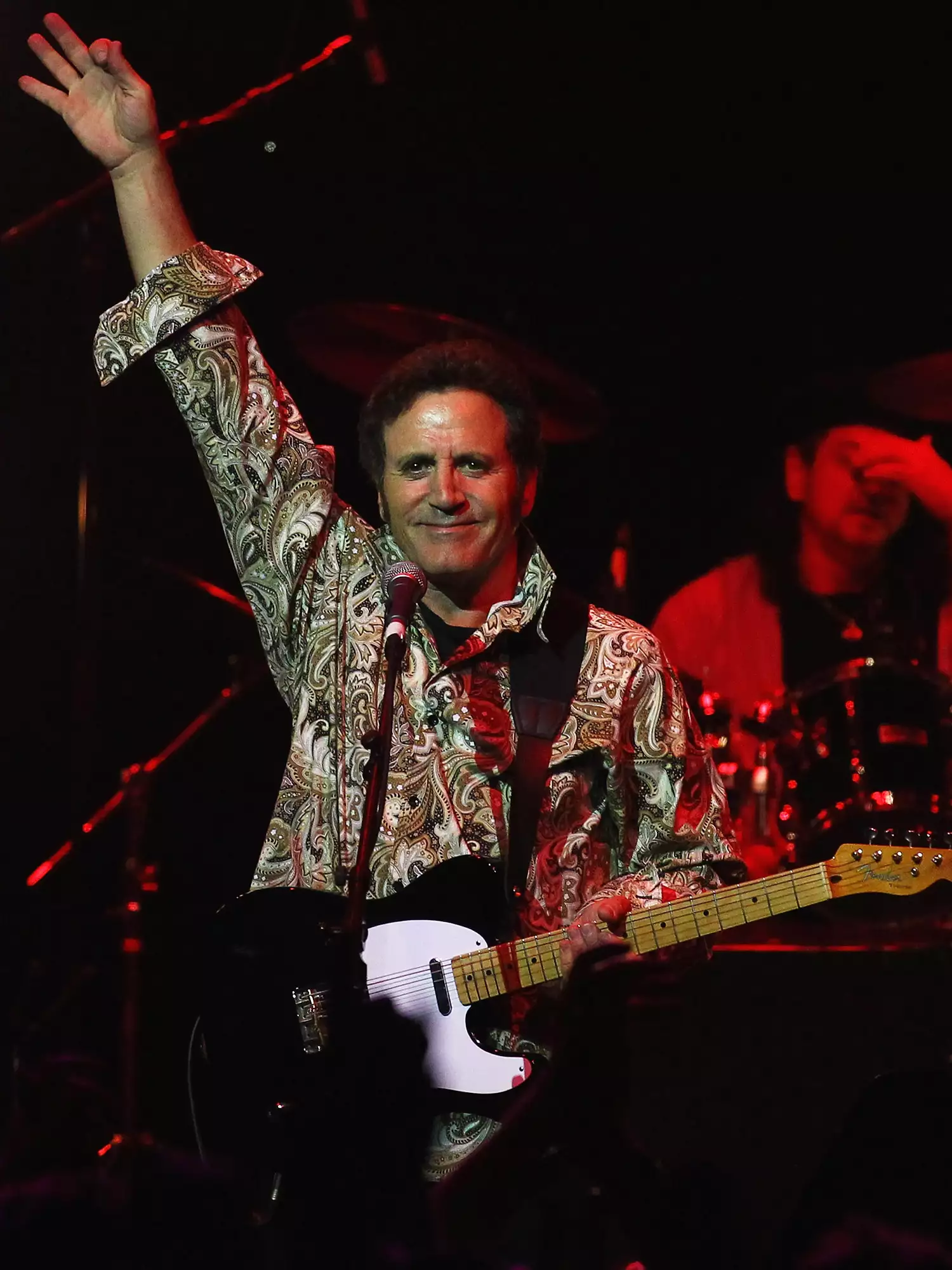 Frank Stallone performs on stage in concert at The Forum Theatre in 2010