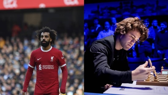 Salah said that he wishes to play five-time champion Carlsen some day. 