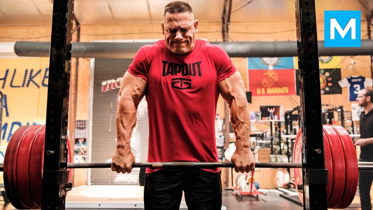 John Cena Strength Workout for WWE | Muscle Madness - YouTube