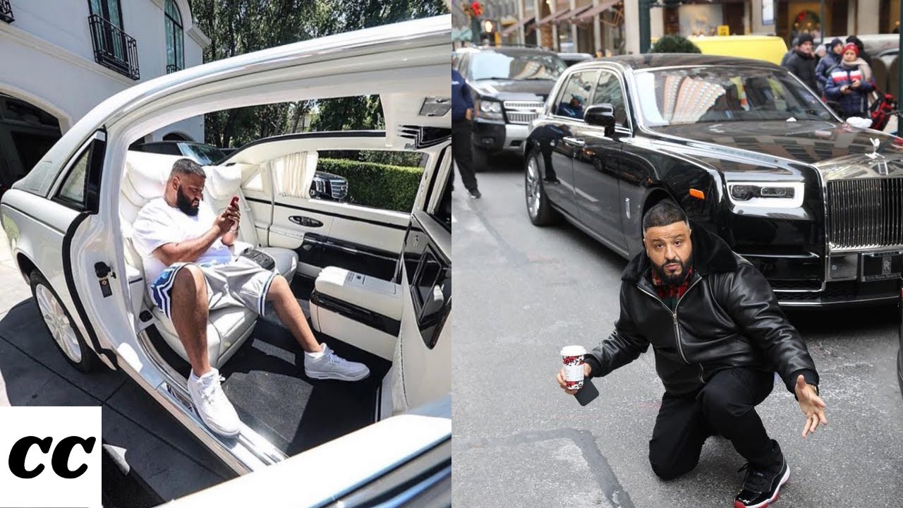 INSIDE Dj Khaled's LUXURIOUS Car Collection - YouTube