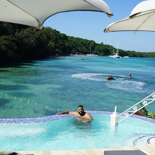 DJ KHALED POSTS SNAPS OF LUXURY HOLIDAY AT RIO CHICO VILLA, JAMAICA » Caribbean Travel Trade