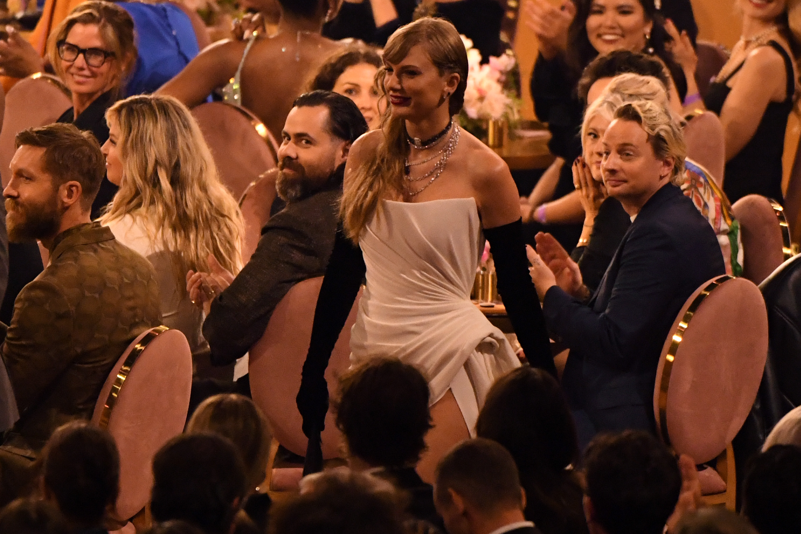 Taylor Swift at the Grammys.