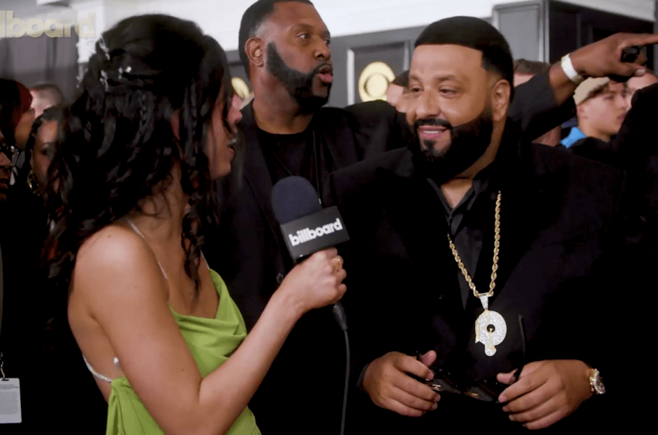 DJ Khaled Talks “Big Energy” With Latto & Mariah Carey | GRAMMYs 2023 – Billboard