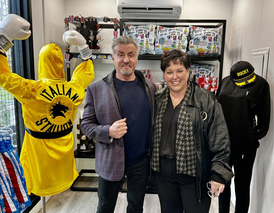 rocky day shop sylvester stallone