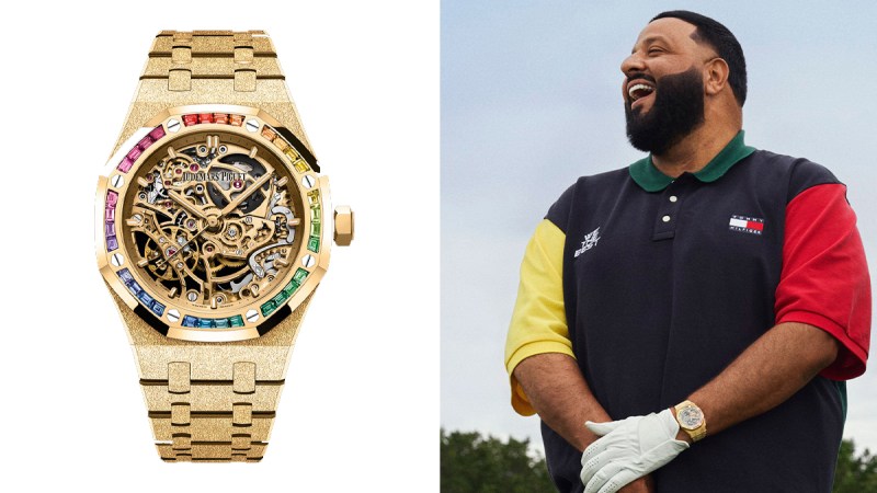 DJ Khaled Audemars Piguet Royal Oak Rainbow