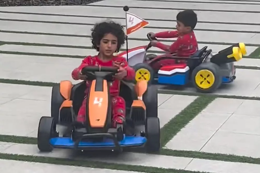 DJ Khaled surprises kids with go karts