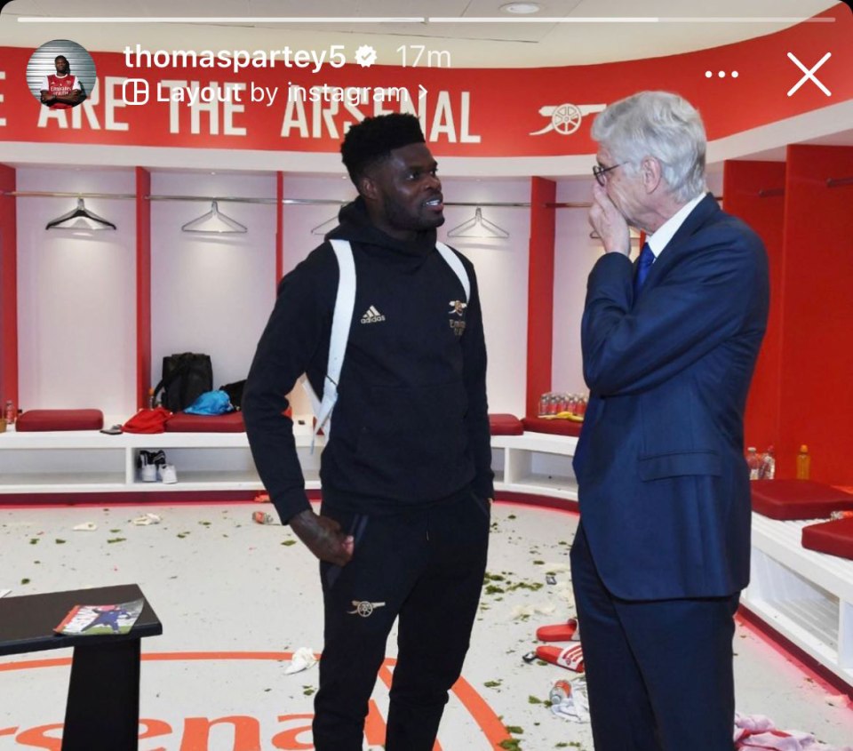 Beaming Arsenal star Bukayo Saka fulfils lifelong dream as he finally meets  Arsene Wenger and gives iconic boss big hug | The Irish Sun