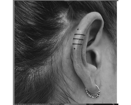 Ear Tattoo