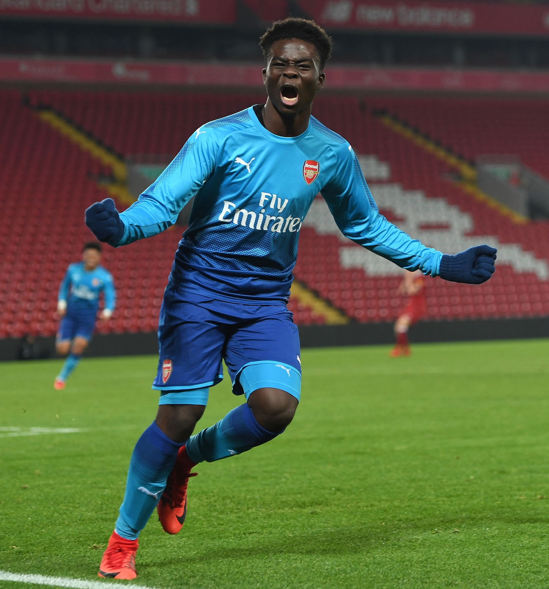 Arsenal nurtured Saka's talent as he rose through the ranks