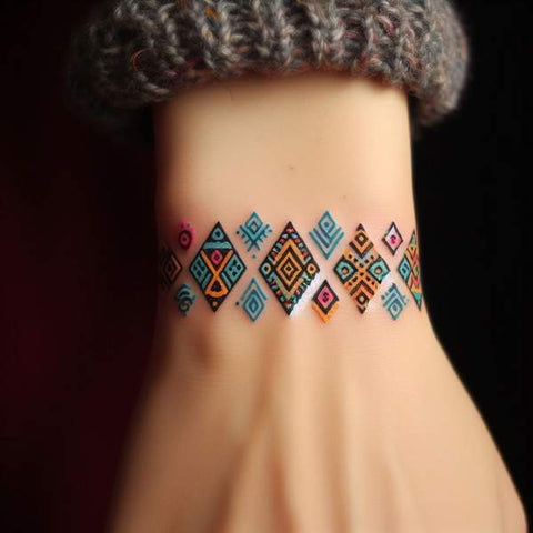 Tribal Wrist Tattoo 1