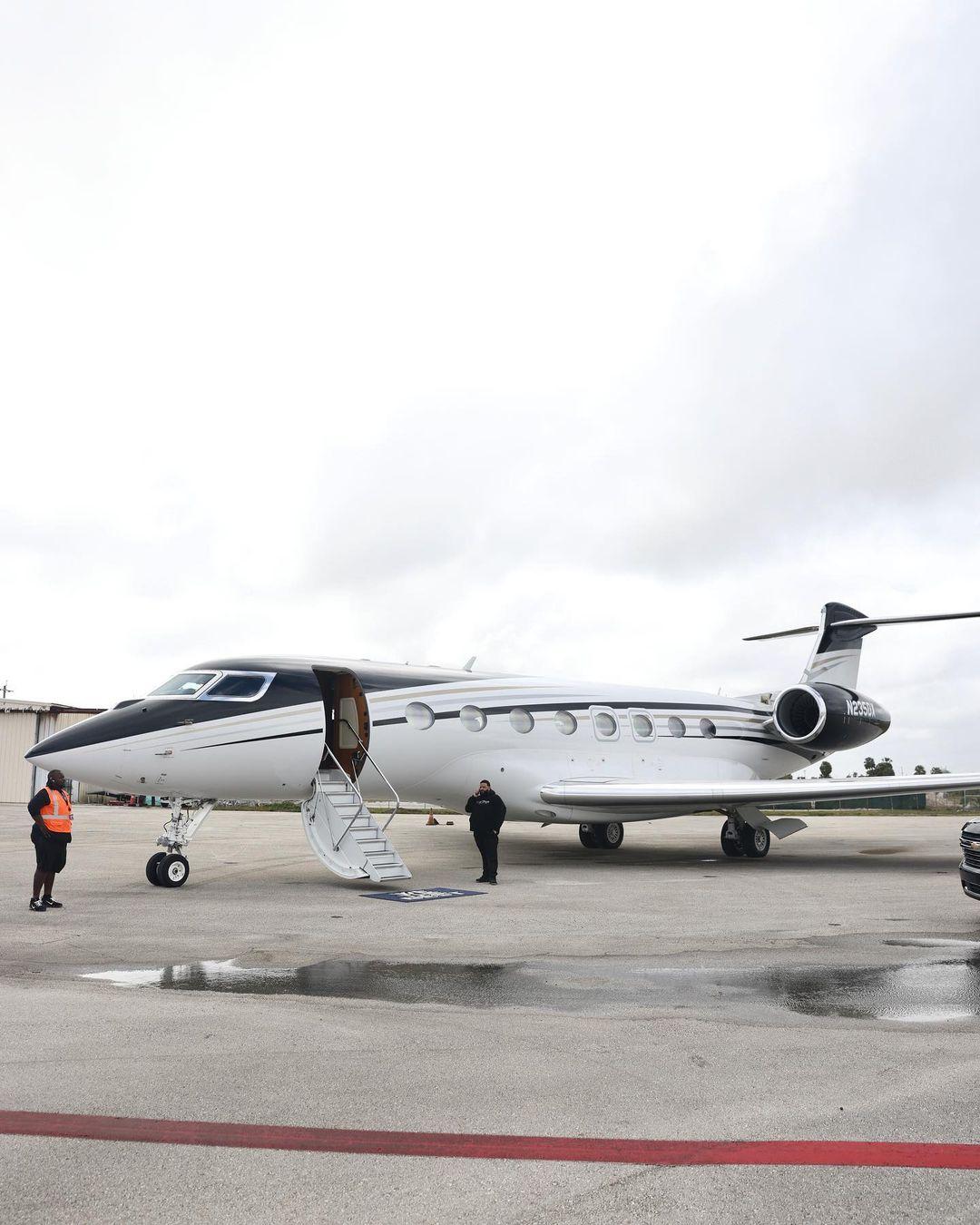 DJ Khaled flaunts his Gulfstream G650 private jet and rare convertible Maybach on Instagram giving a glimpse of his extravagant lifestyle - Luxurylaunches