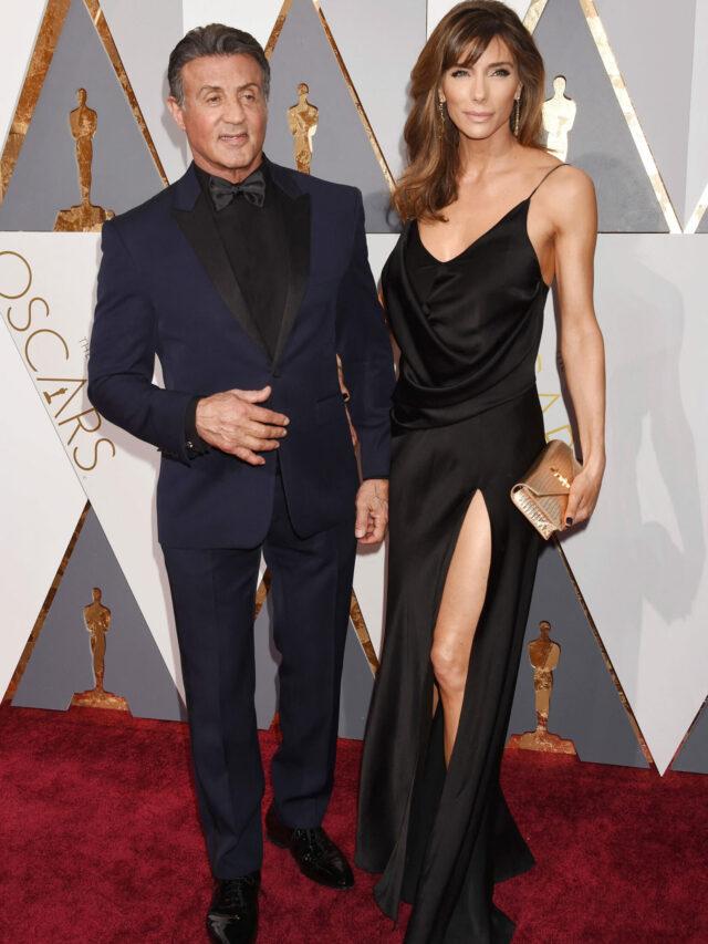 Sylvester Stallone and Jennifer Flavin