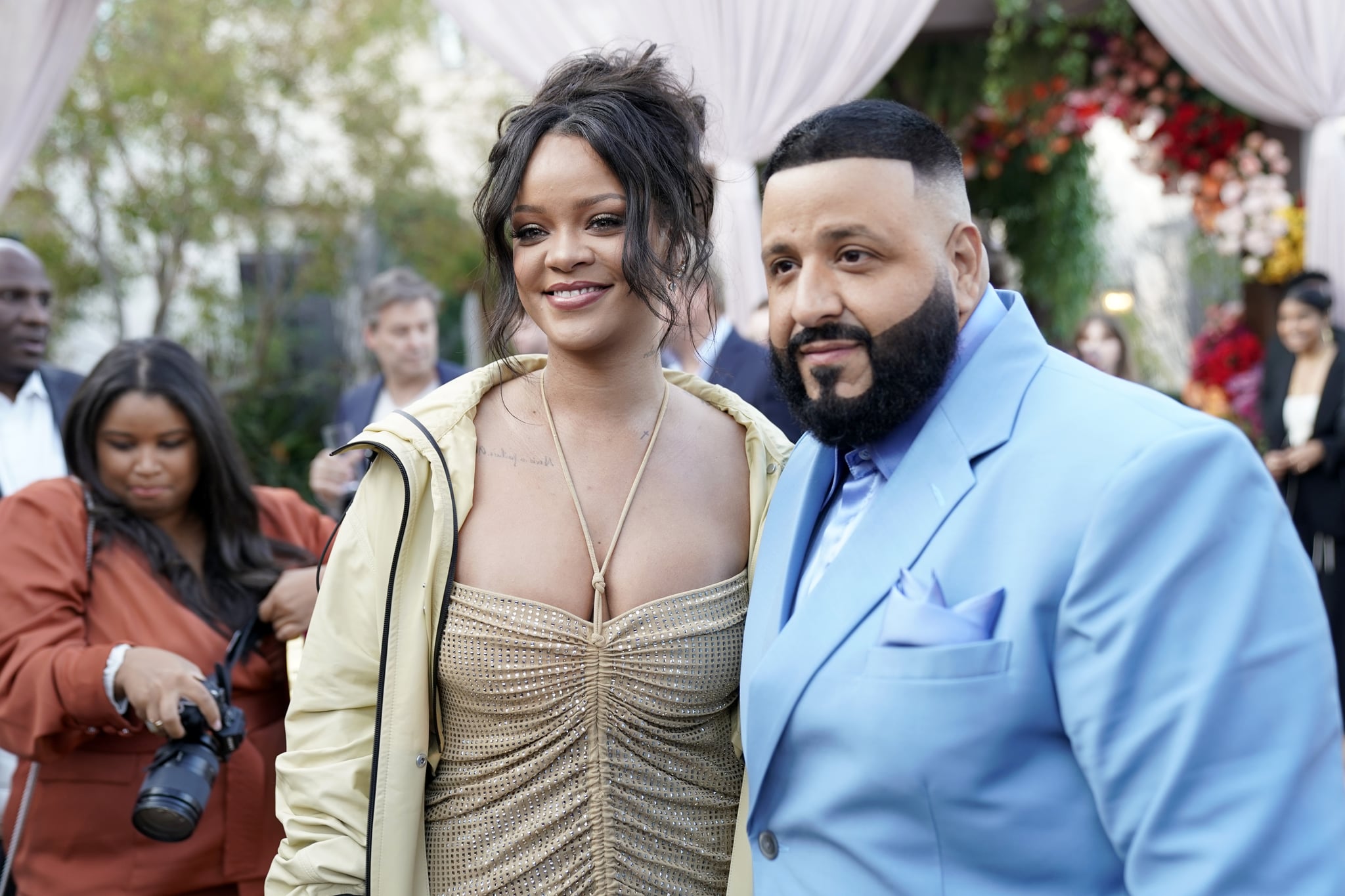 Rihanna and DJ Khaled at the 2020 Roc Nation Brunch in LA | Seeing Stars!  Beyoncé and JAY-Z's Roc Nation Brunch Brings Out Some of Music's Finest |  POPSUGAR Celebrity UK Photo 25