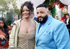 DJ Khaled 'Lost His Mind' When Rihanna Touched & Complemented His Suit!