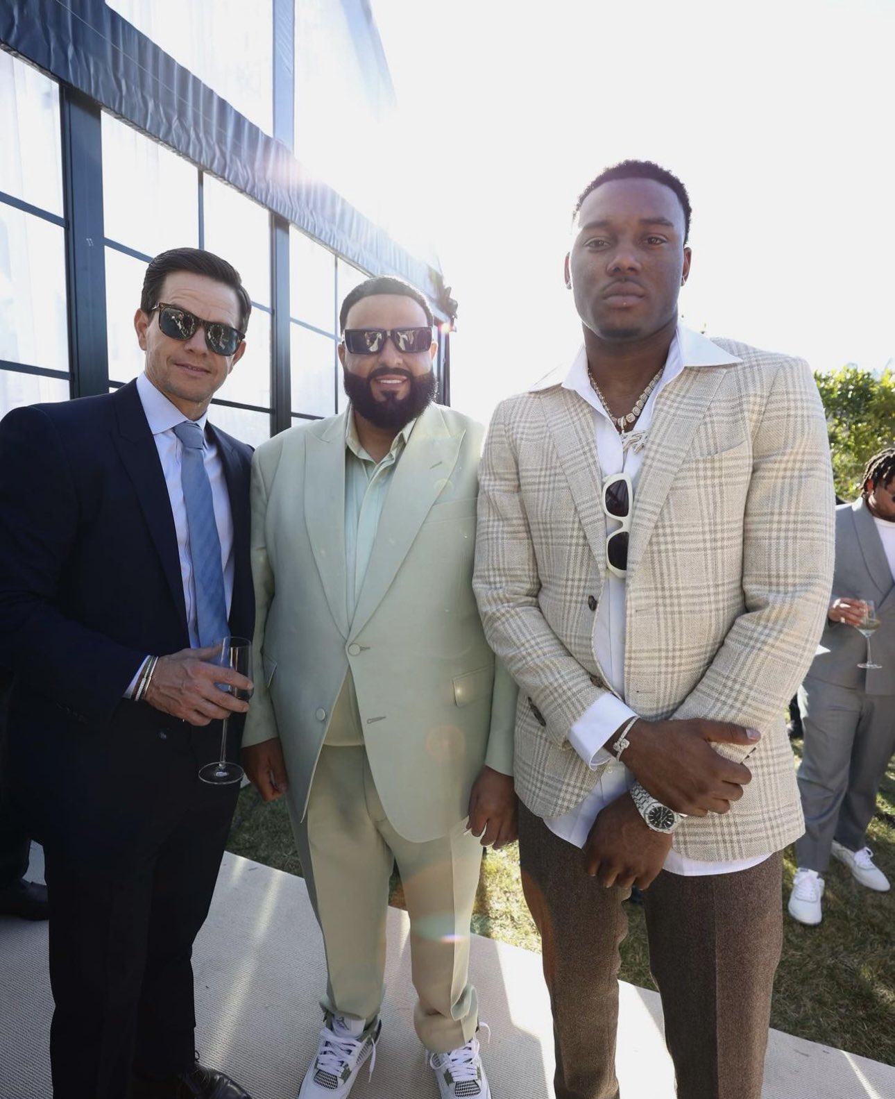 Roc Brunch on X: "Mark Wahlberg, DJ Khaled & Kalan.FrFr | 2023  #RocNationBrunch https://t.co/aFHbXxv0yN" / X