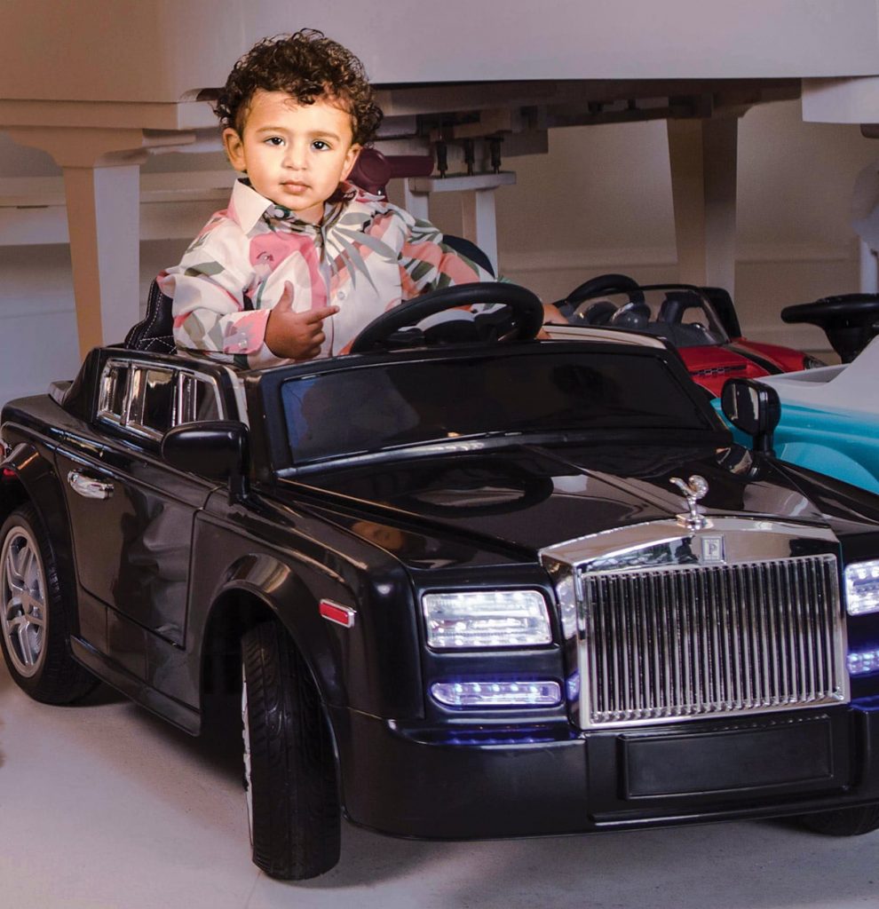 Asahd Tuck Khaled might be he richest celebrity kid