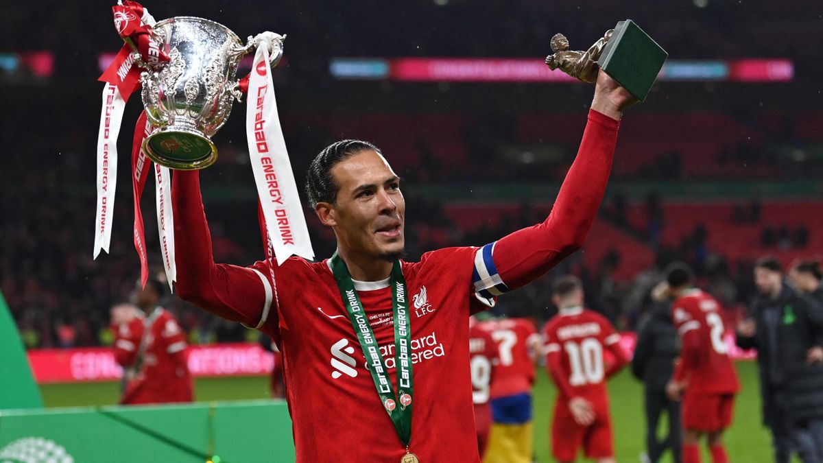 Chelsea 0-1 Liverpool (AET): Late Virgil van Dijk header wins Carabao Cup  for Jurgen Klopp's young guns - TNT Sports