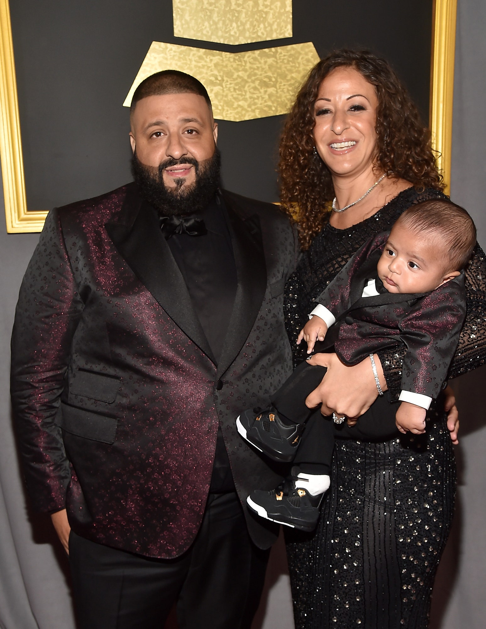 Grammys 2017: DJ Khaled Matches With His Son on the Red Carpet | Vogue