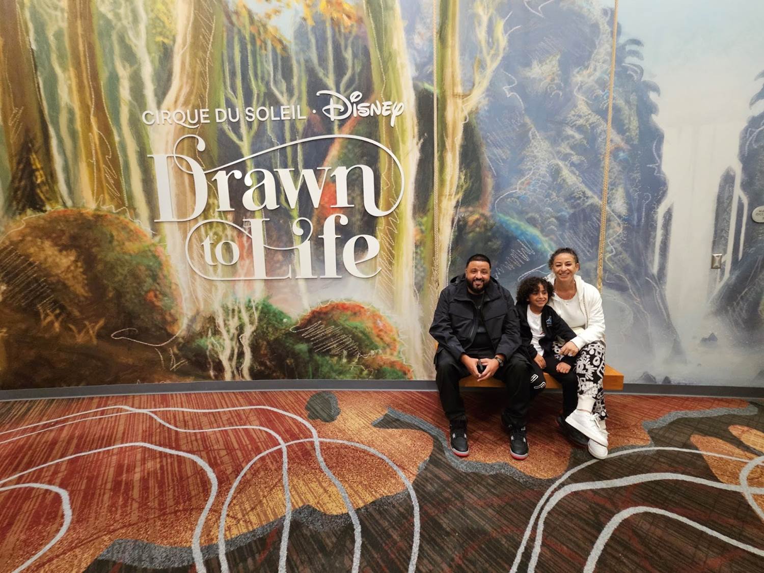 DJ Khaled Meets Cast of “Drawn to Life” at Disney Springs -