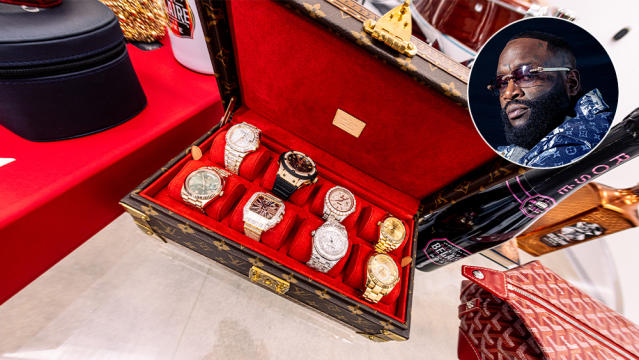 Rick Ross Shows Off His Multi-Million Dollar Watch Collection, From Diamond-Encrusted Rolexes to an Emerald Audemars Piguet