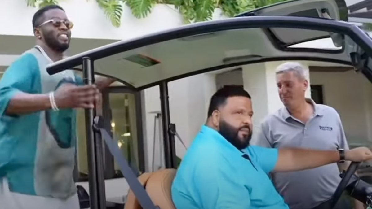 DJ Khaled 'Grateful' After Diddy Gifts Him Luxury Golf Cart | HipHopDX