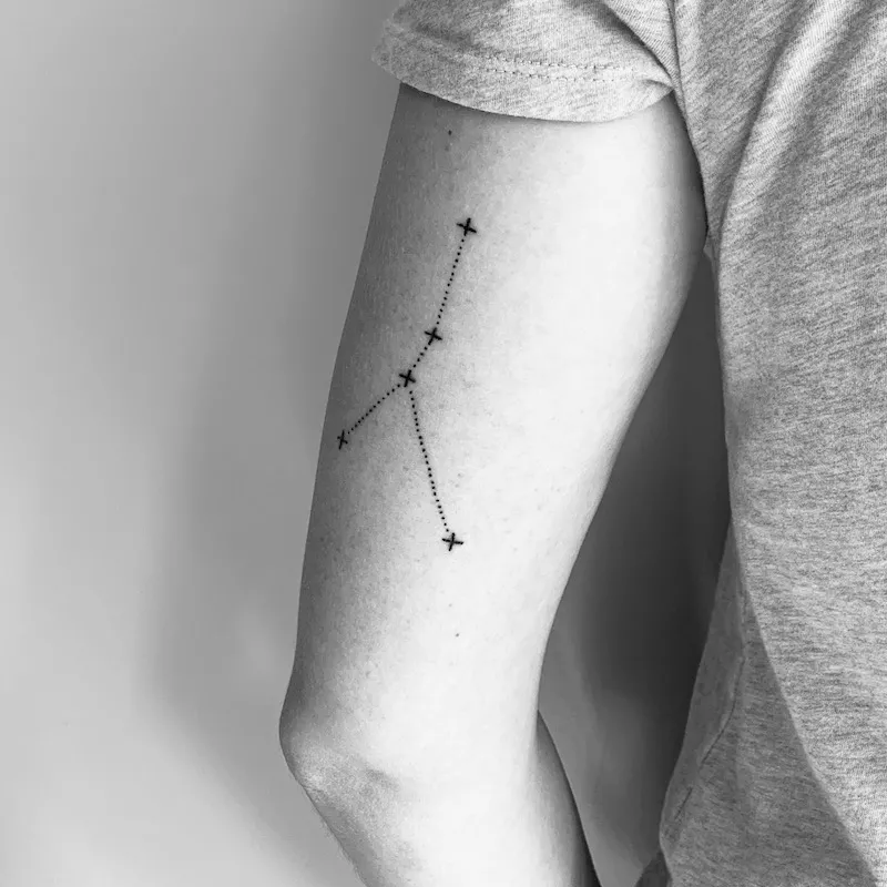 Astrology Tattoos Cancer Constellation