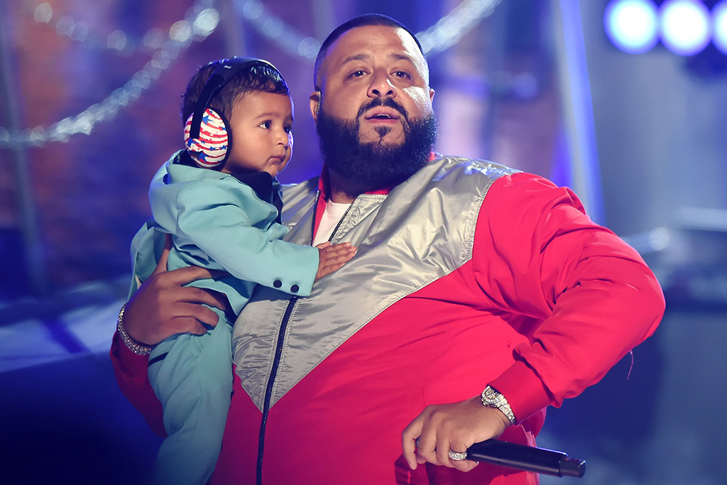 Get DJ Khaled's Shoe Closet & Son Asahd's Slick 'Grateful' Suits – Footwear  News