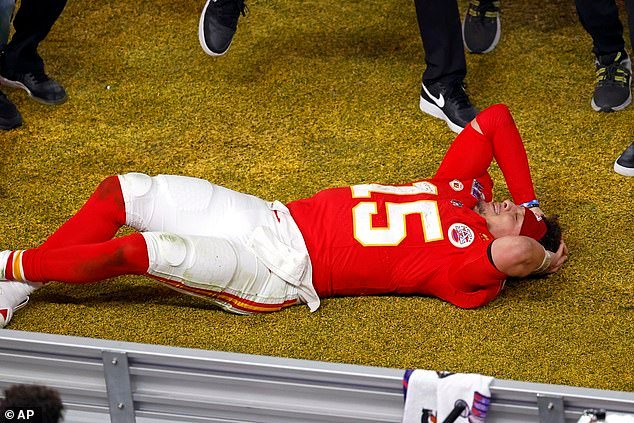 Mahomes won his third Super Bowl with the Chiefs last month when they beat the 49ers