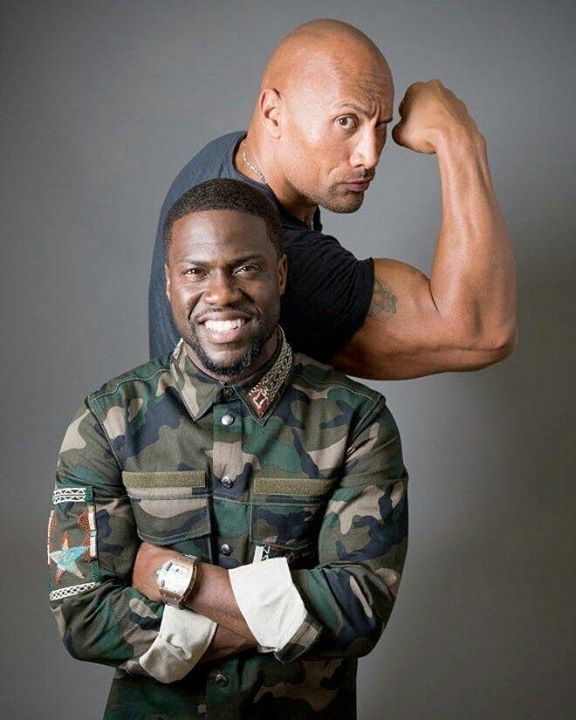 The Rock và Kevin Hart - từ bộ đôi “tấu hài” của Hollywood đến tình bạn  đáng ngưỡng mộ