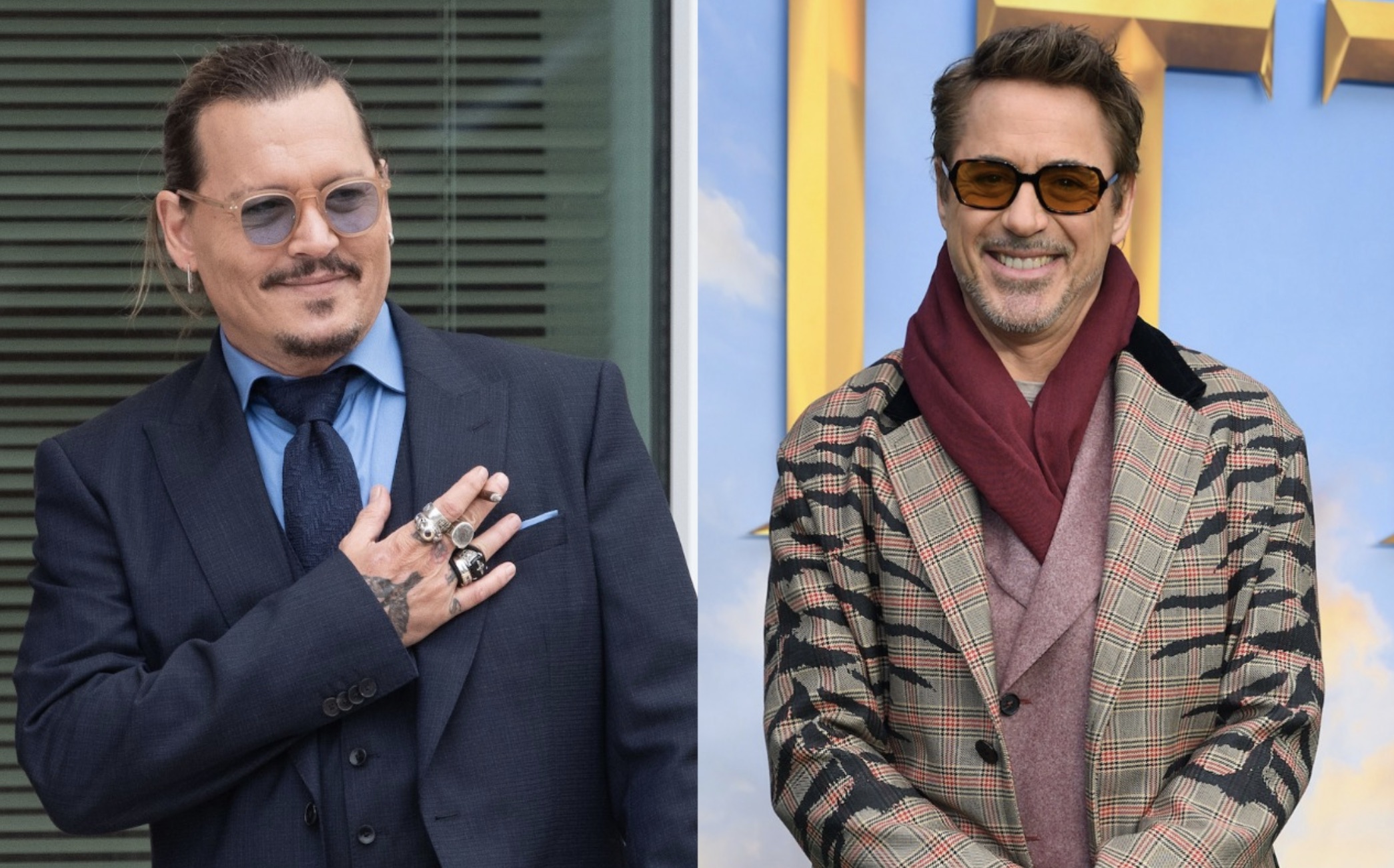 Johnny Depp celebrated trial verdict with Robert Downey Jr. on FaceTime