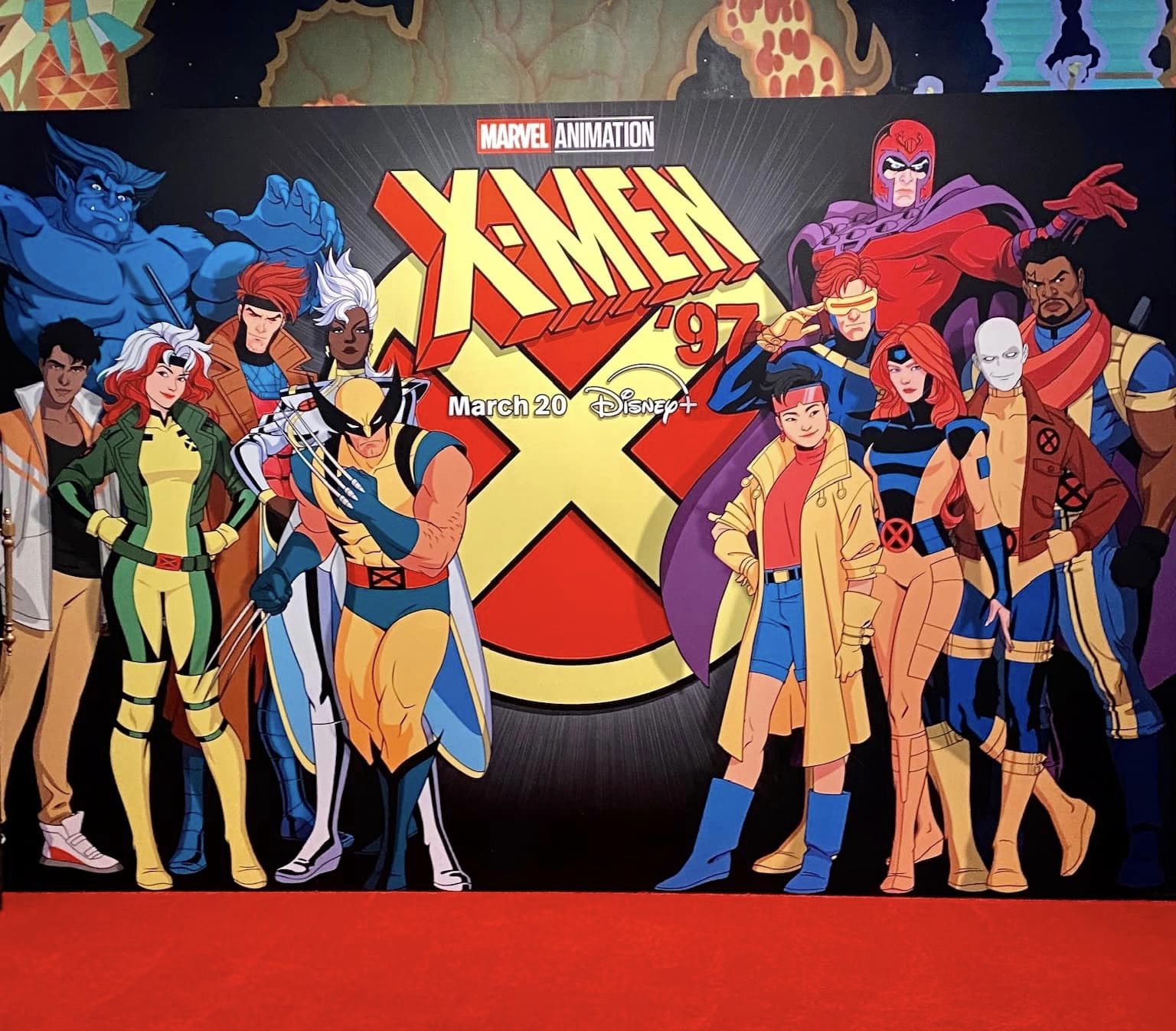 Có thể là hình ảnh về văn bản cho biết 'MARVEL ANIMATION XMEN March 20 Disnept'